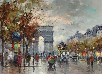 街並み Painting - AB 凱旋門 5 パリ